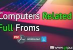 Computer Related Full Form PDF