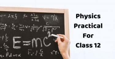Physics Practical File For Class 12 - PDF Download