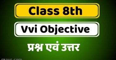 8th class ka objective question hindi