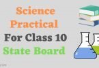 Class 10 Science Practical PDF in Hindi