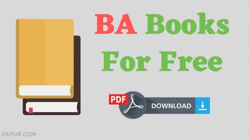 BA Books For Free PDF Download